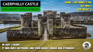 Caerphilly Castle  The Largest in Wales 2nd in Britain [upl. by Vescuso]