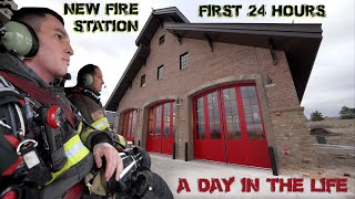 First 24 Hours in a New Fire Station  A Day in the Life [upl. by Sawtelle]