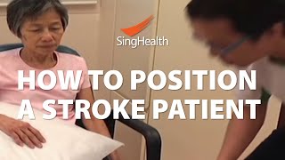 How To Position A Stroke Patient [upl. by Vergil]