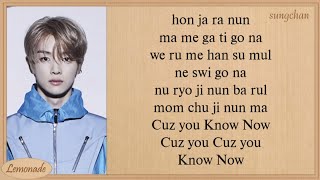 NCT U  Know Now Easy Lyrics [upl. by Lydon]